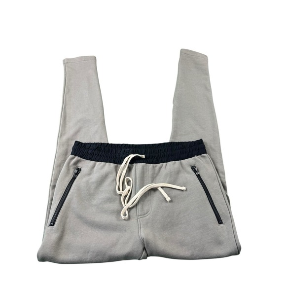 Fear Of God Essentials Other - Essentials Fear Of God Green Black Cotton Zipper Ankle Sweatpant Size Medium